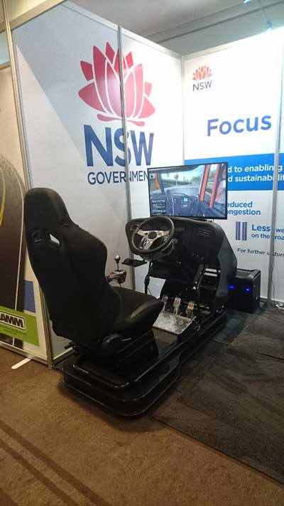 truck driver training simulator